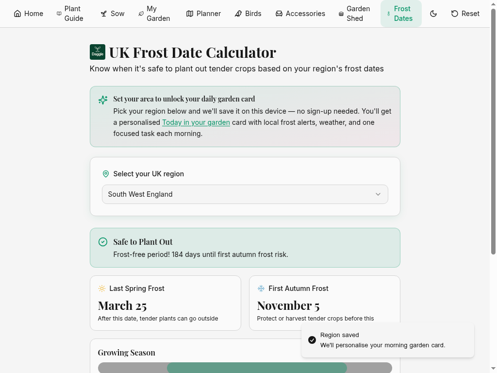 What's New — May 2026 | UK Gardening Guide | Daggle