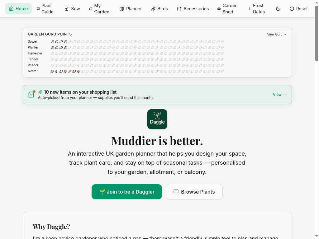 What's New — May 2026 | UK Gardening Guide | Daggle